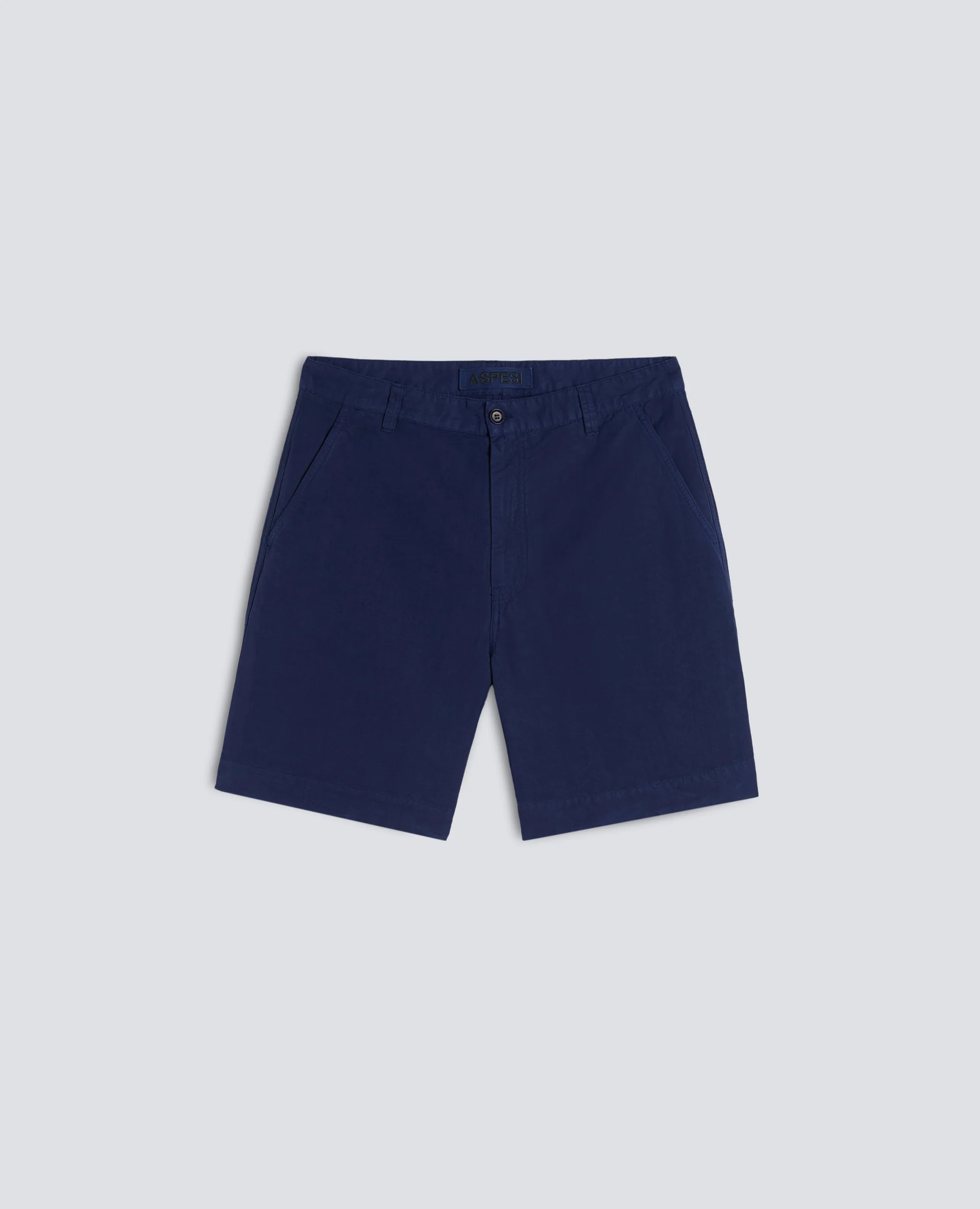 BERMUDA IN COTONE LINO FIAMMATO - BLUETTE
