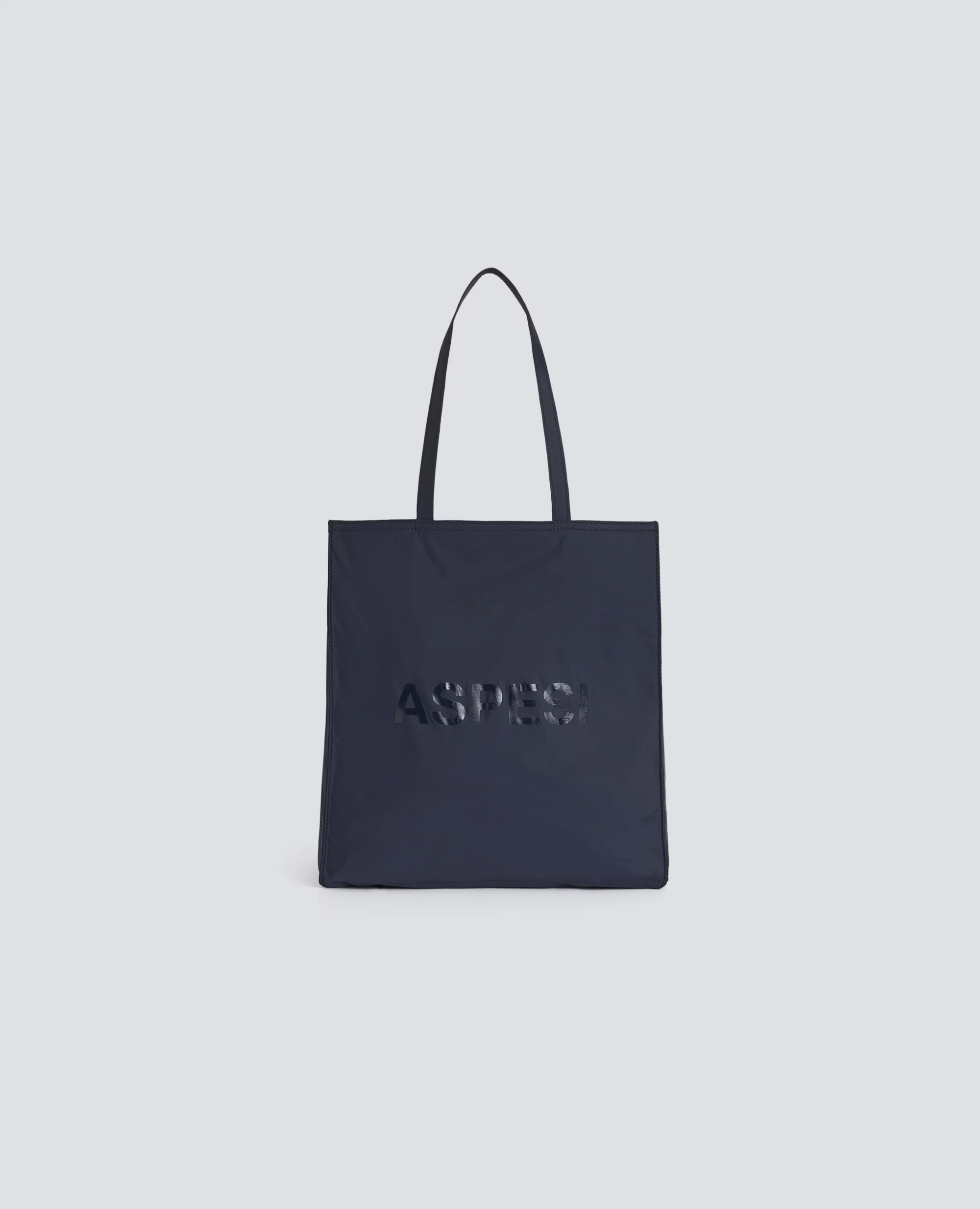 BORSA SHOPPING IN NYLON - NAVY