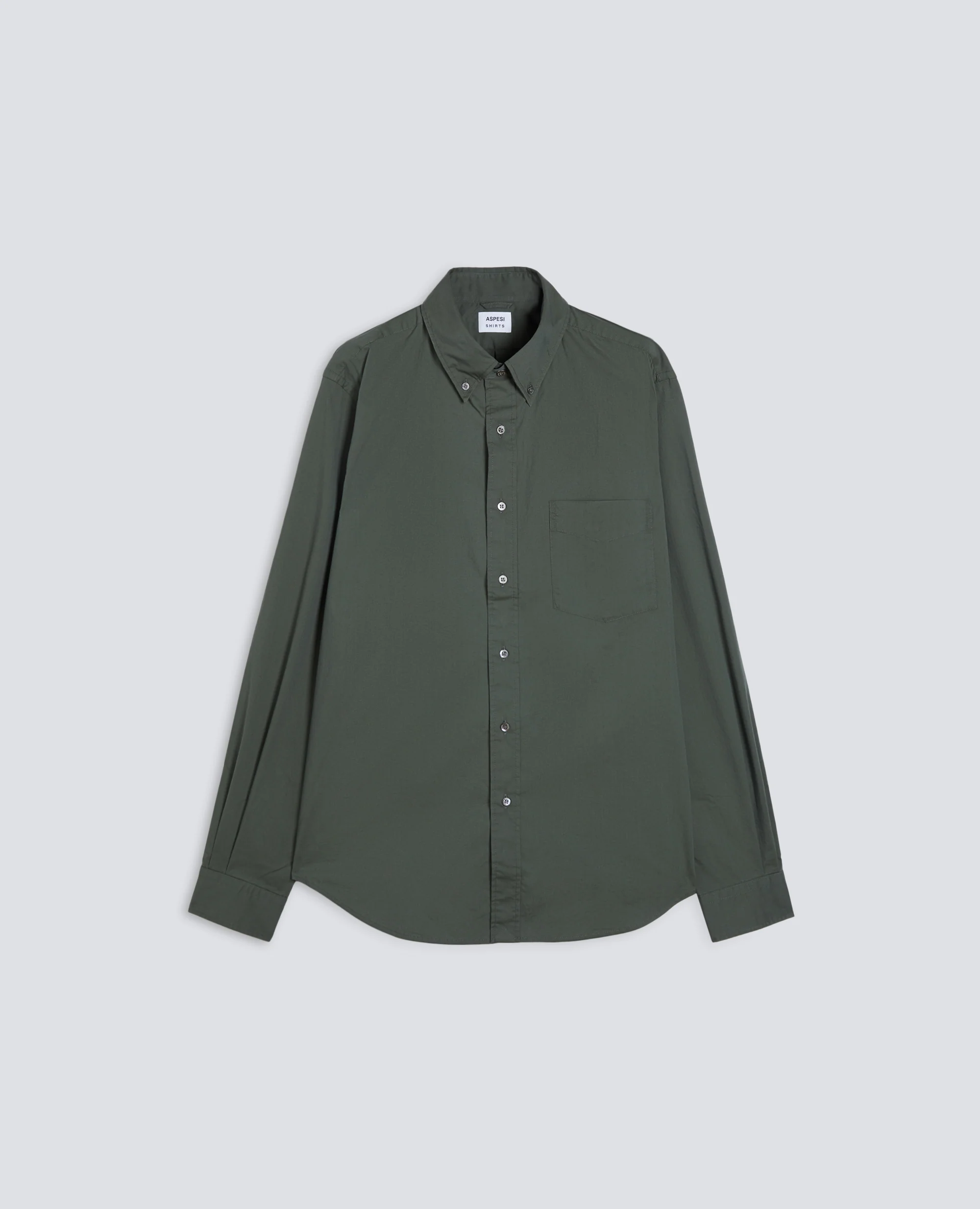 CAMICIA IN OXFORD DI COTONE LAVATO B.D NEW MAGRA - FORESTA
