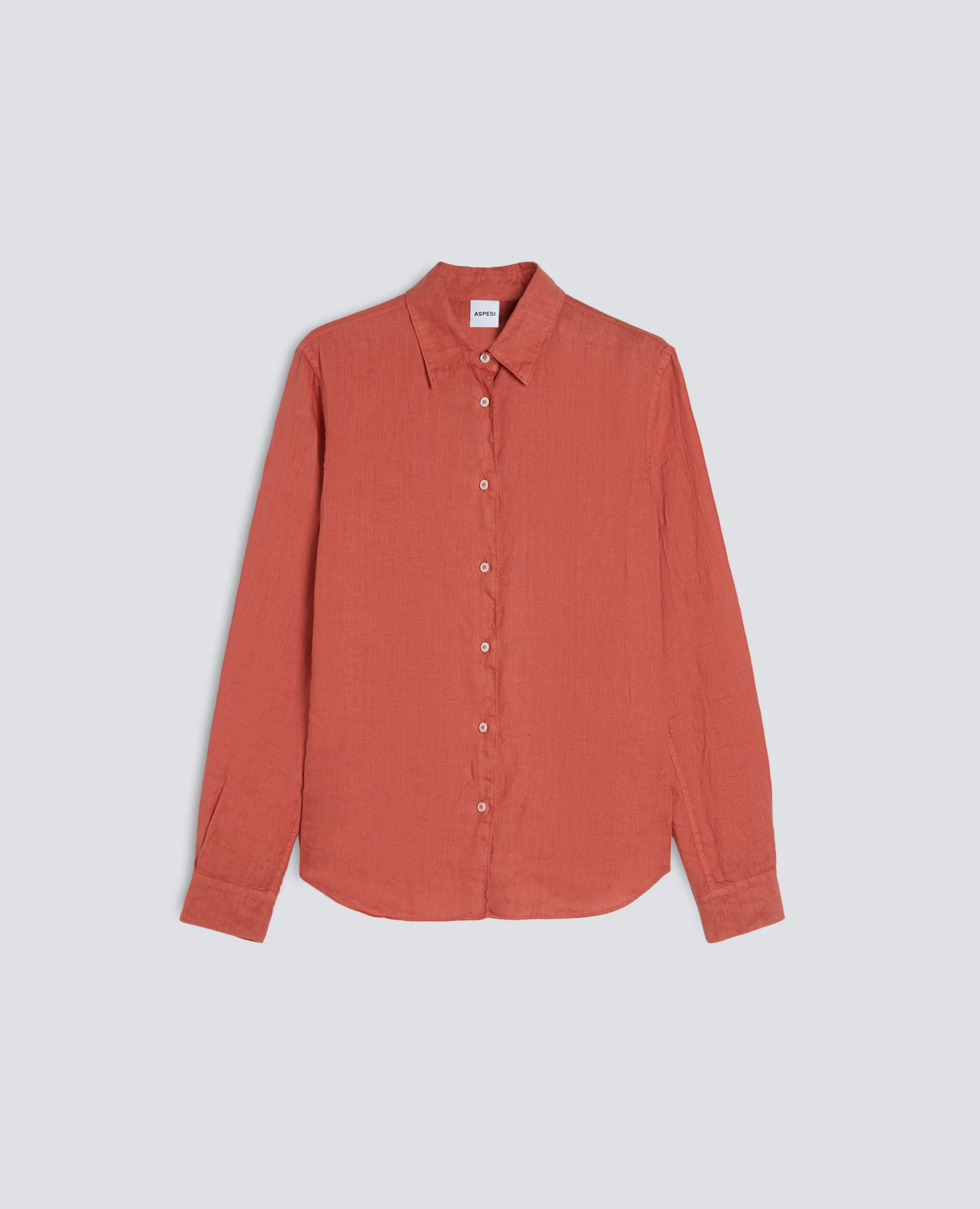 CAMICIA CLASSICA IN LINO - ARAGOSTA
