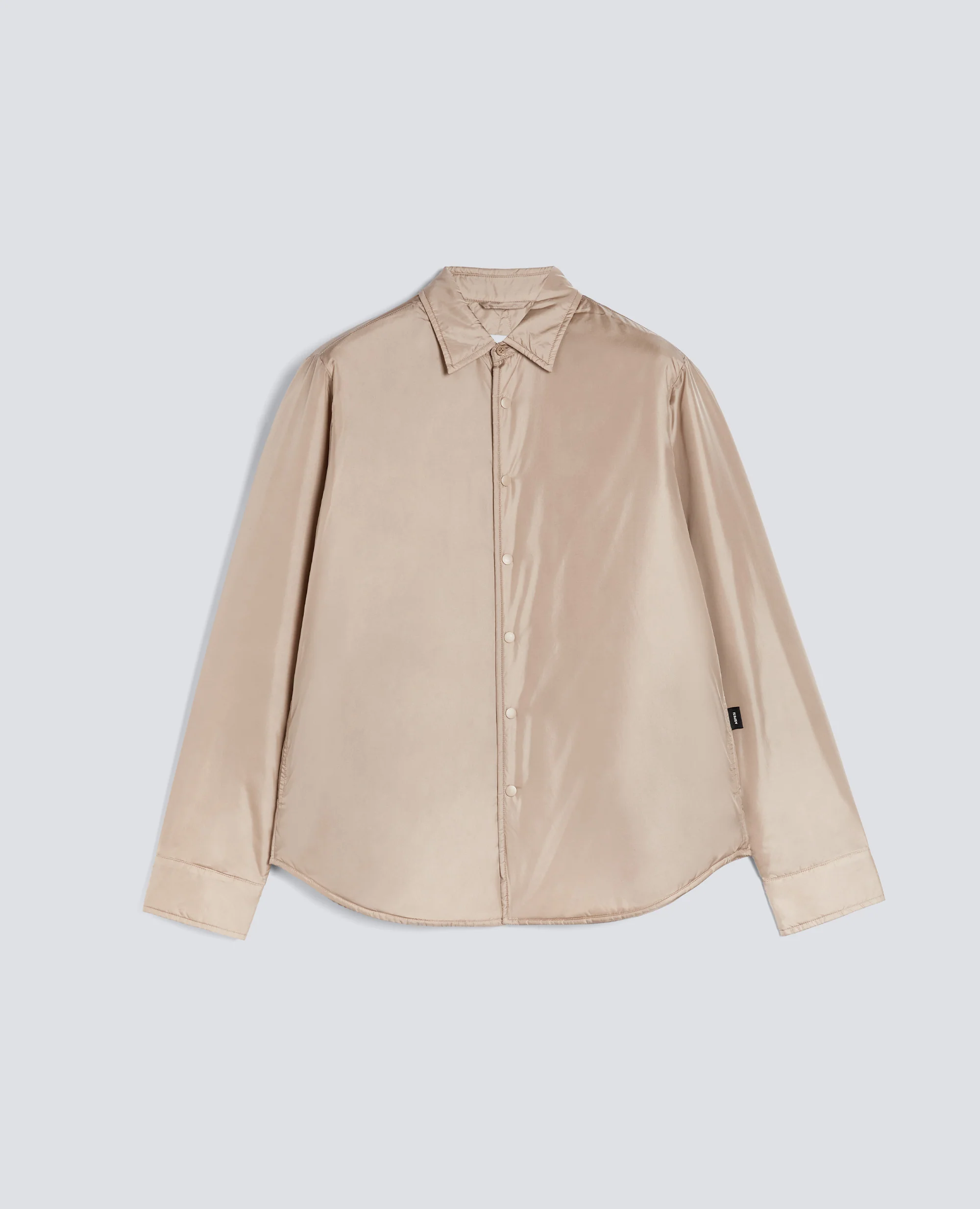 CAMICIA RE SHIRT IN NYLON - BEIGE