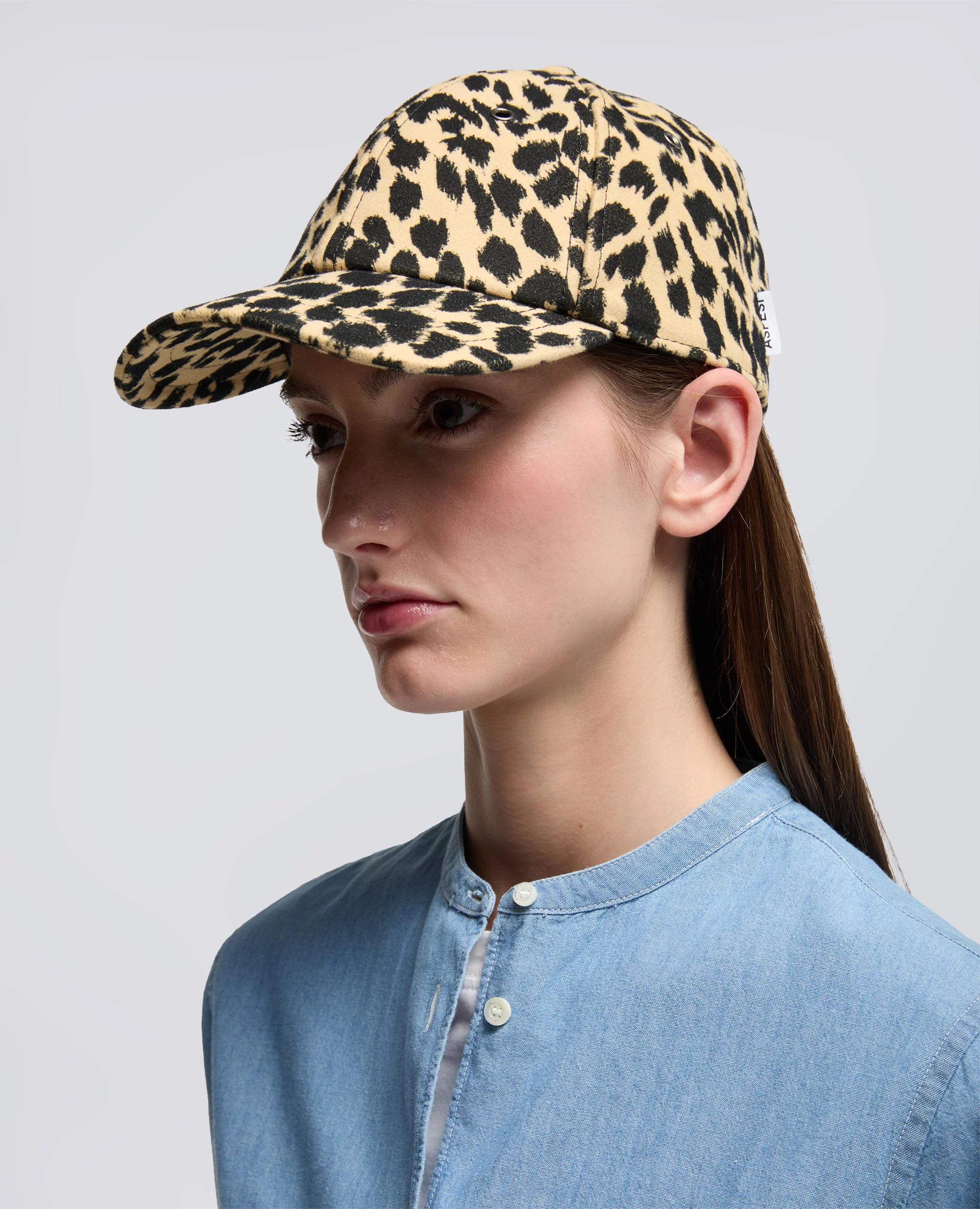 CAPPELLO IN FUSTAGNO CON STAMPA LEOPARDO - MACULATO - Image 3