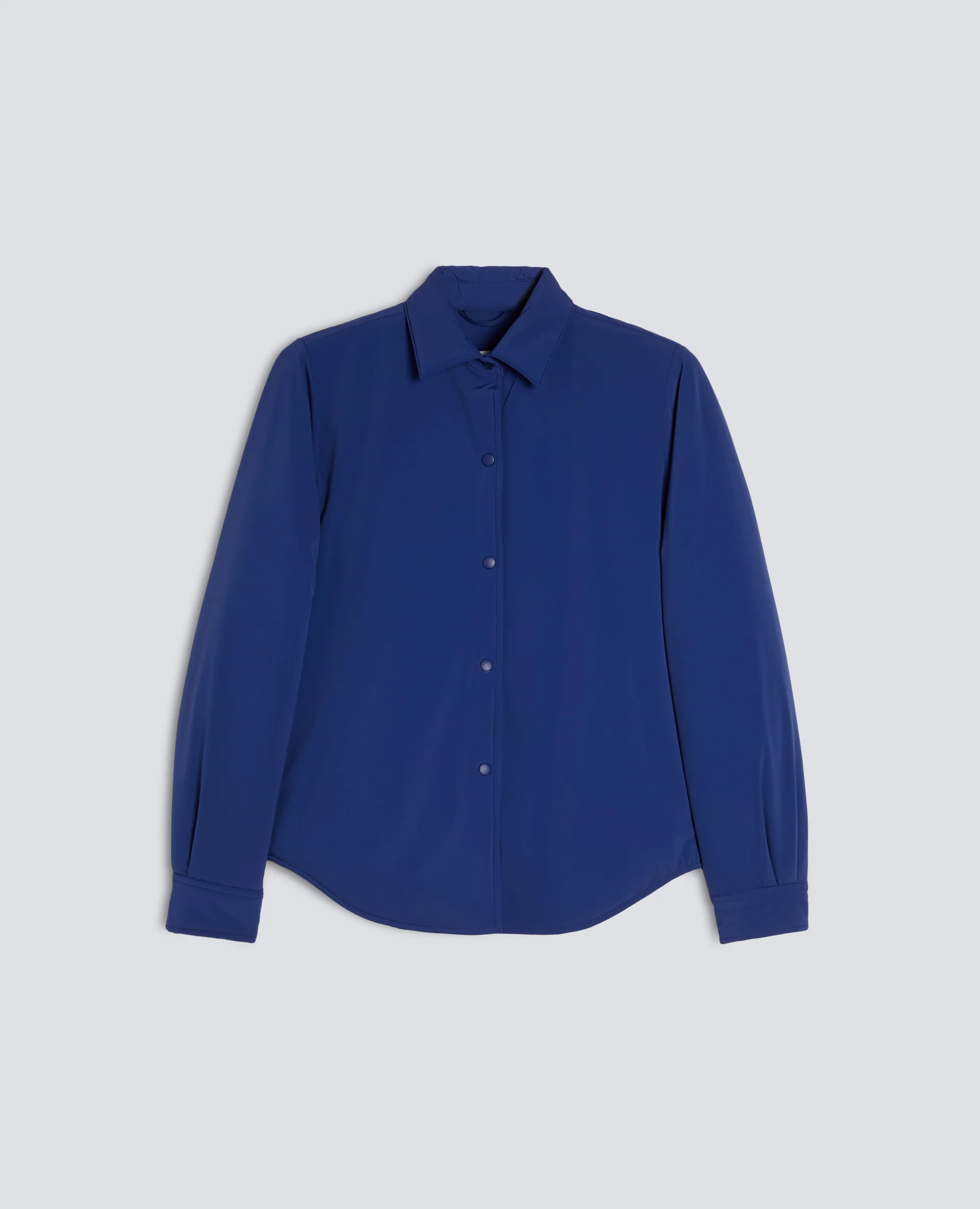 GIACCA CAMICIA GLUE - BLU INCHIOSTRO