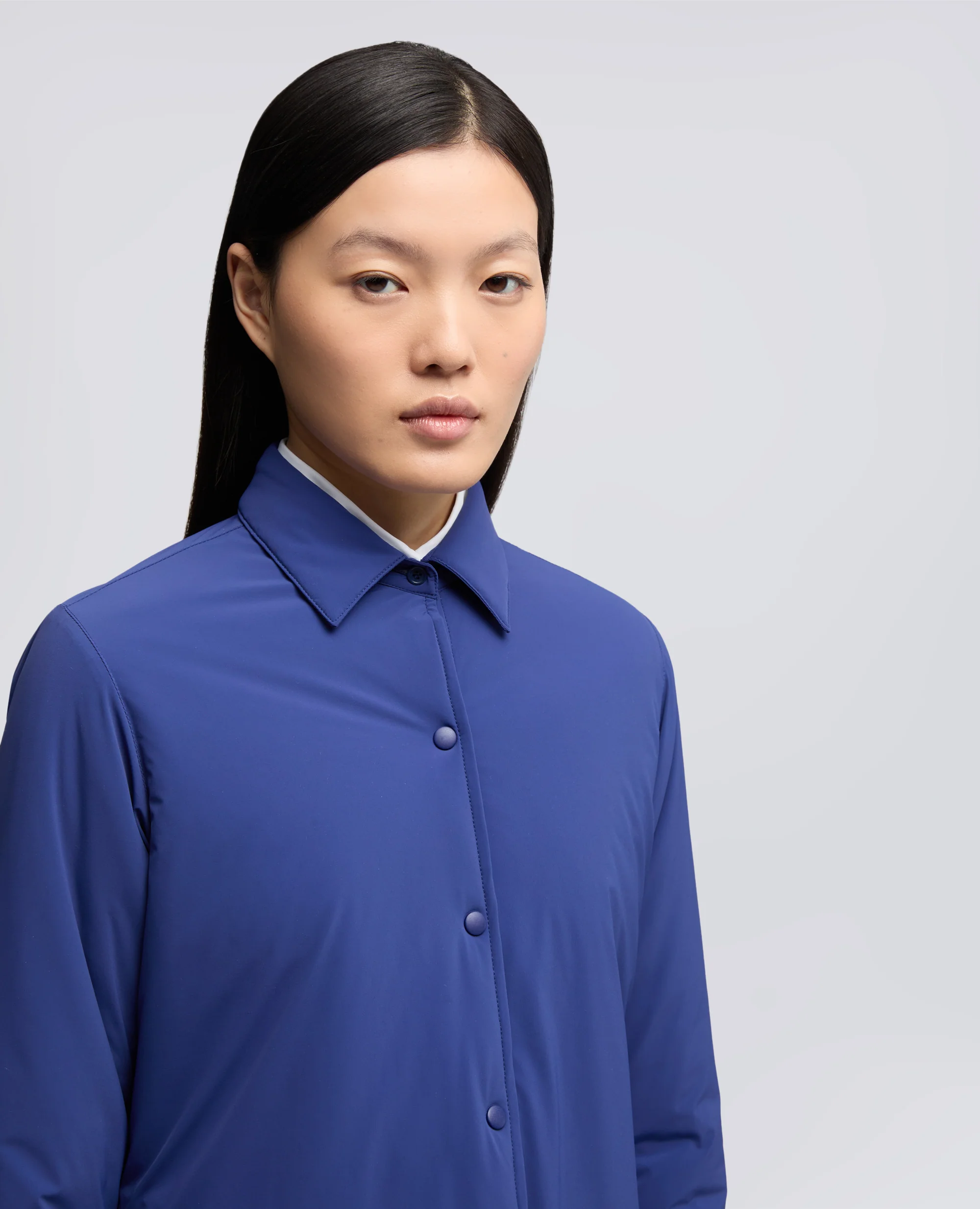 GIACCA CAMICIA GLUE - BLU INCHIOSTRO - Image 4