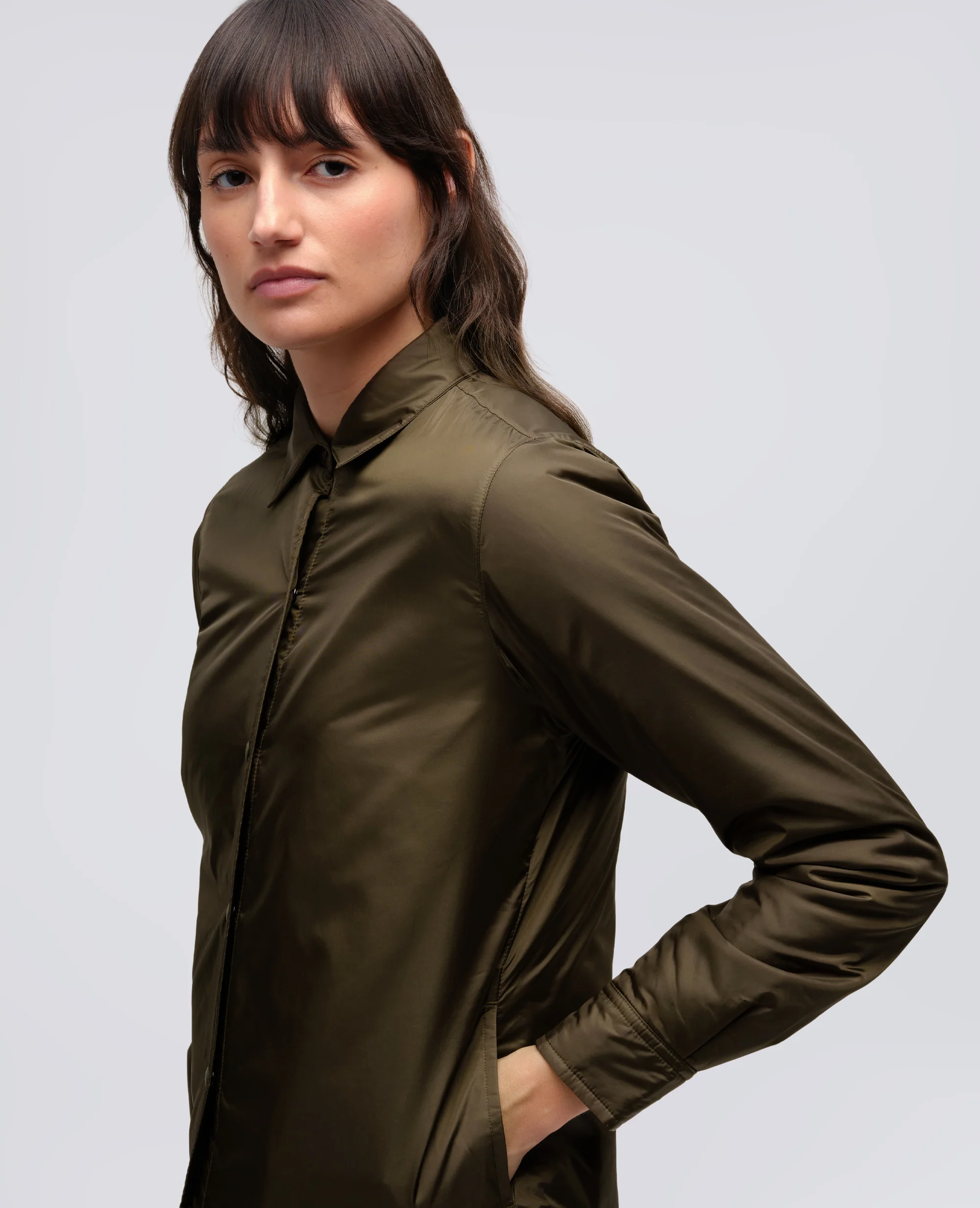 GIACCA CAMICIA GLUE - MILITARE - Image 4