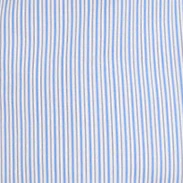 GIACCA CORTA MONOPETTO IN POPELINE DI COTONE - AA CAPSULE COLLECTION - RIGA AZZURRA - Image 5