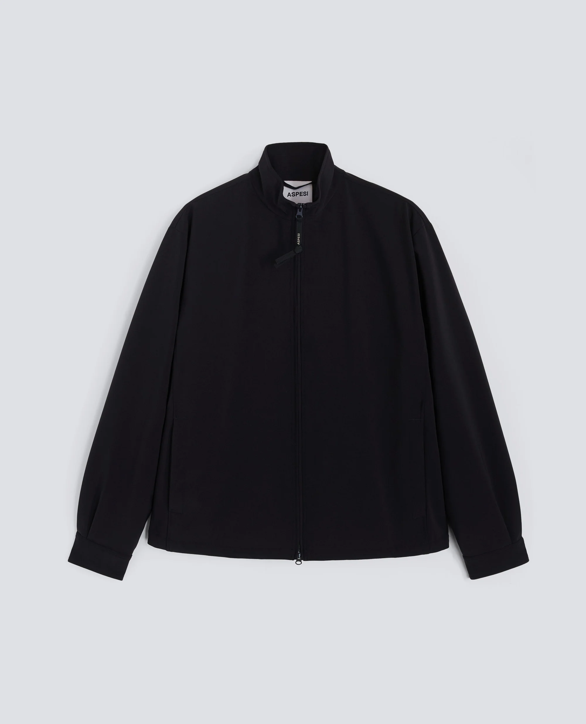 GIUBBOTTO MACK IN TWILL DI TESSUTO TECNICO - NAVY
