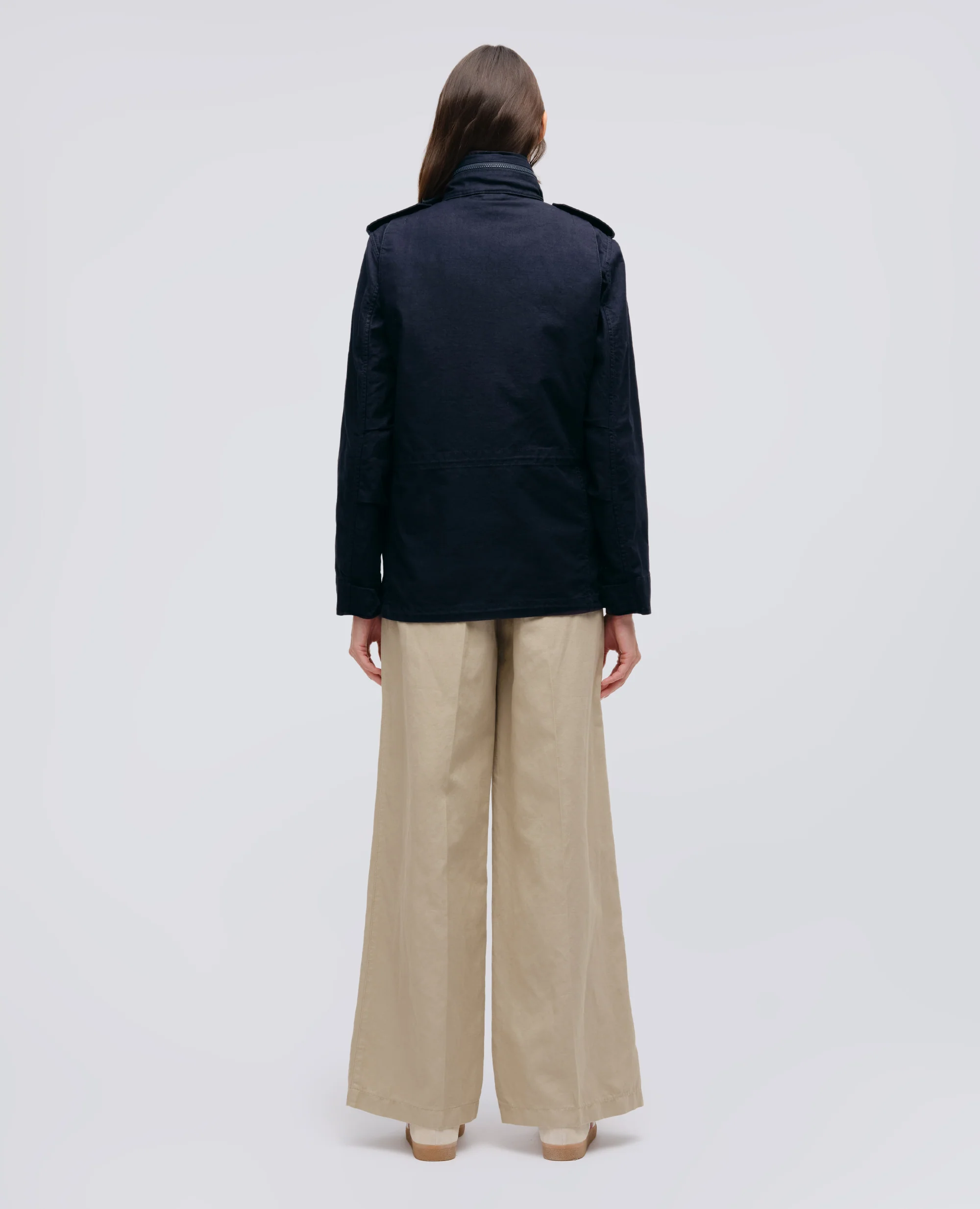 GIUBBOTTO MINI FIELD CON GILET INTERNO - NAVY - Image 3