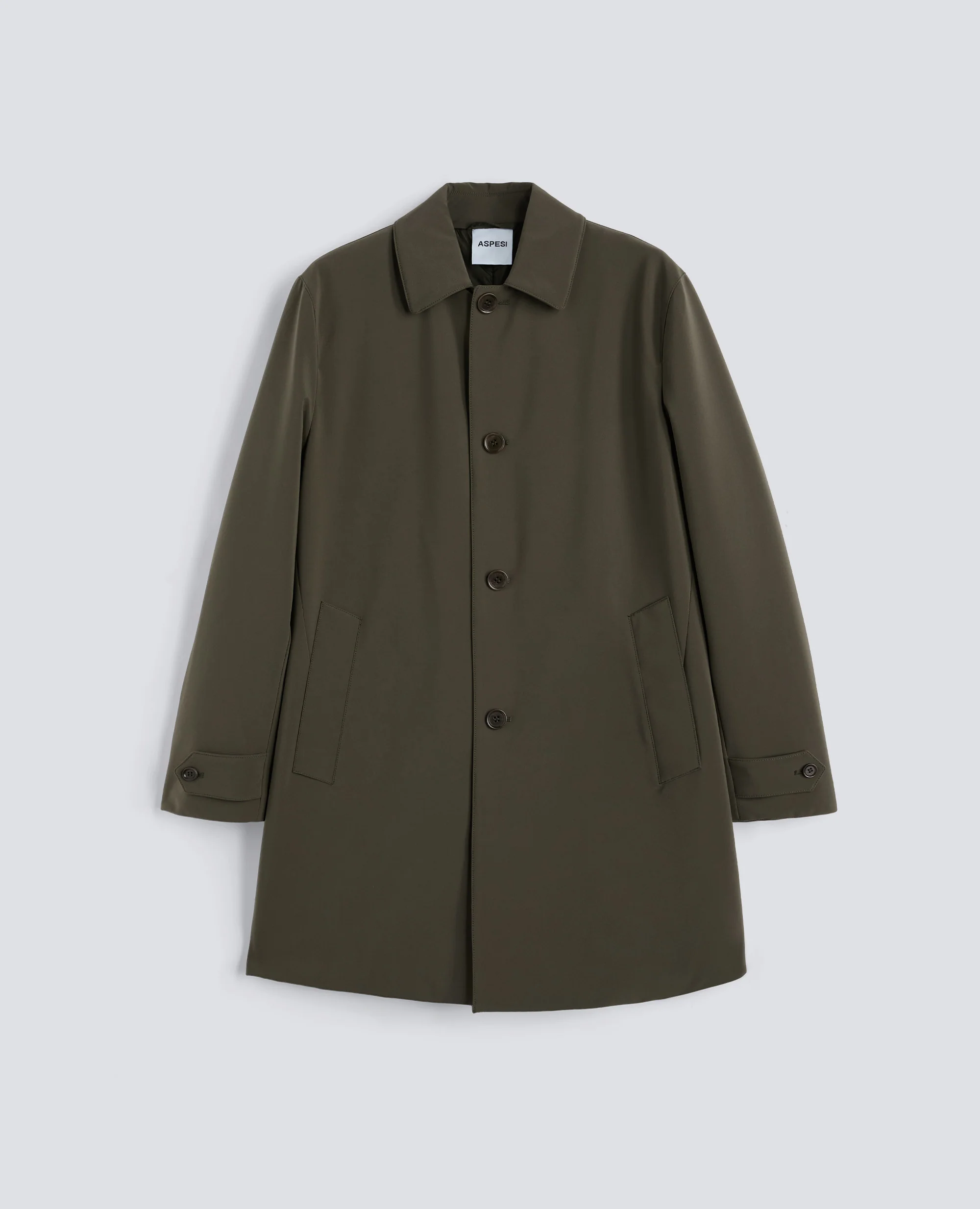 CAPPOTTO PERFETTO IN POLIESTERE - MILITARE
