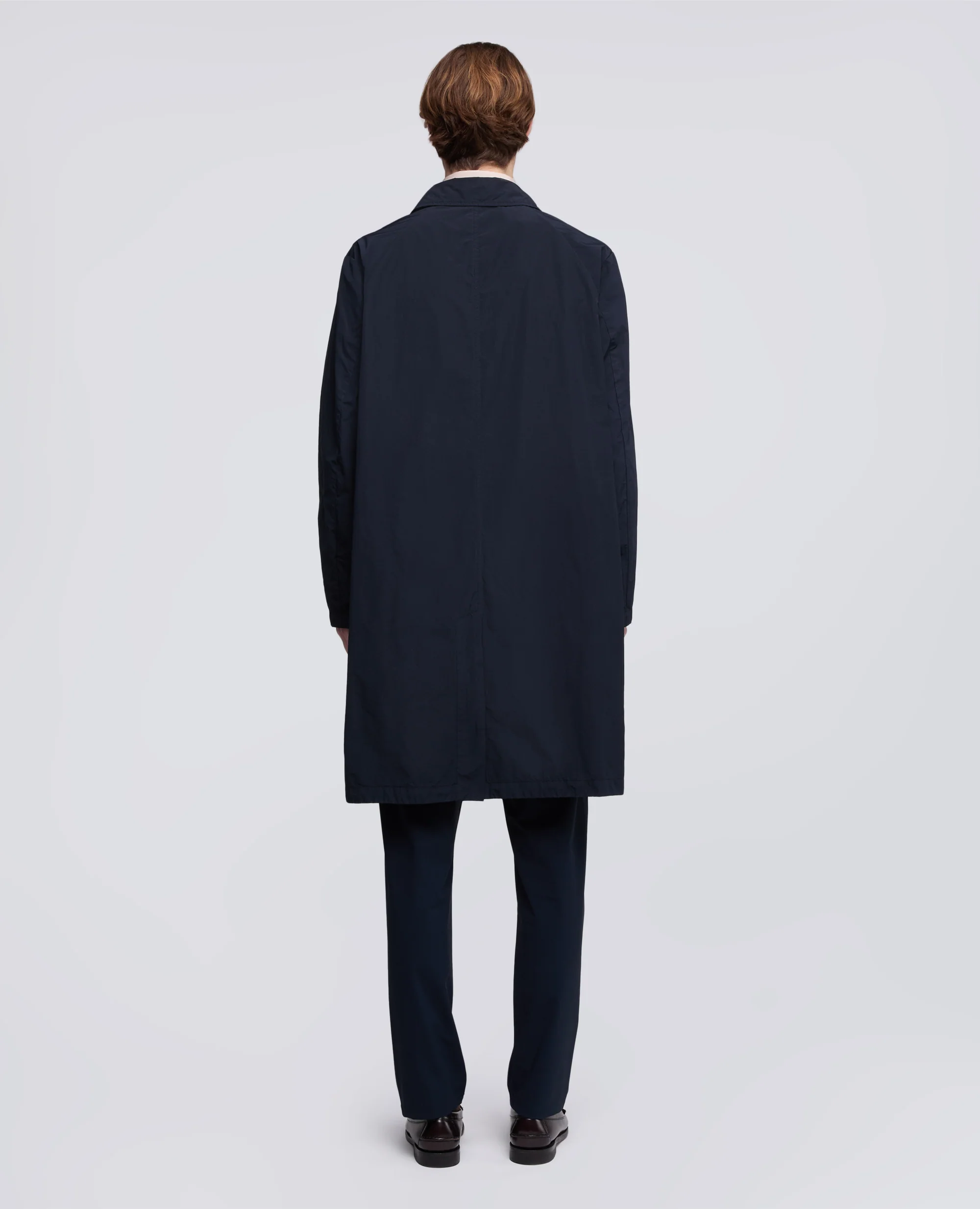 IMPERMEABILE IN NYLON - NAVY - Image 3