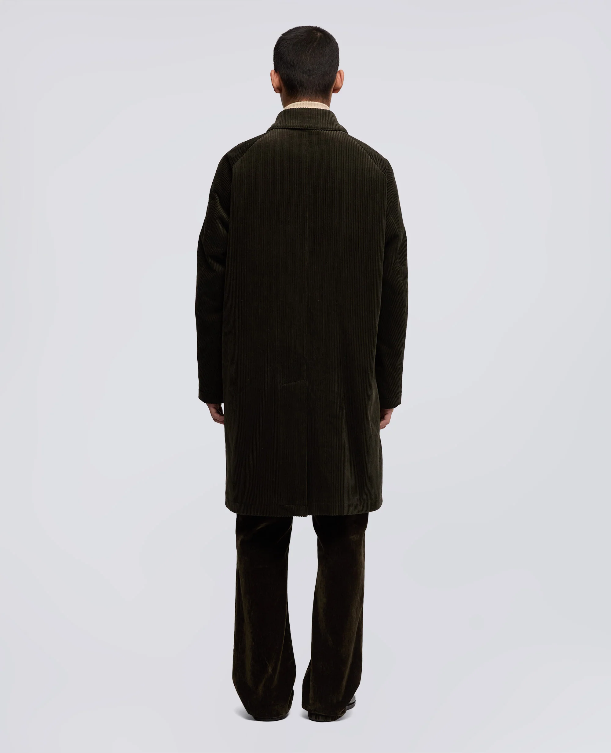 CAPPOTTO WRIGHT IN VELLUTO A COSTE - MILITARE - Image 3