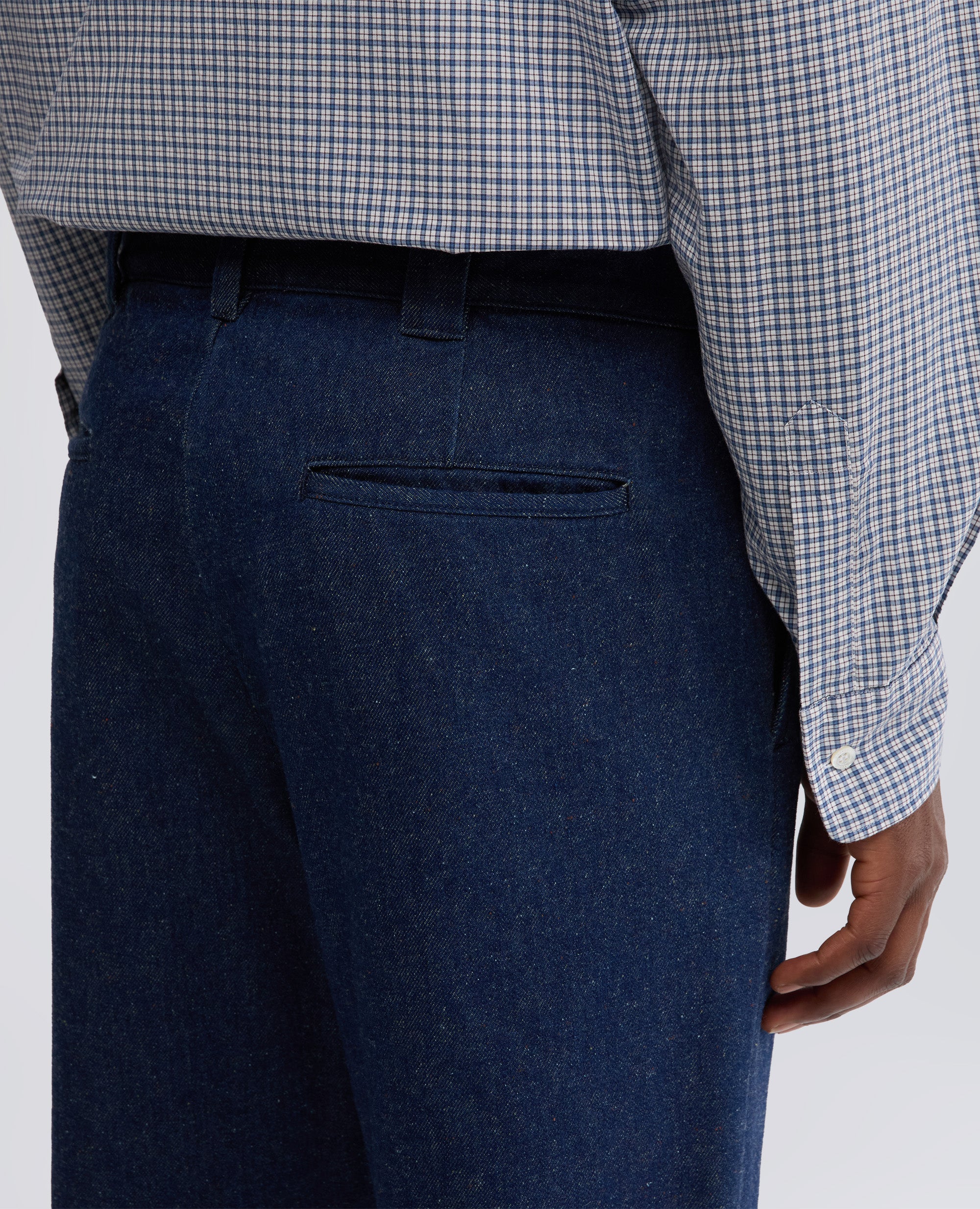 PANTALONE ADRIEN IN DENIM - DENIM - Image 4