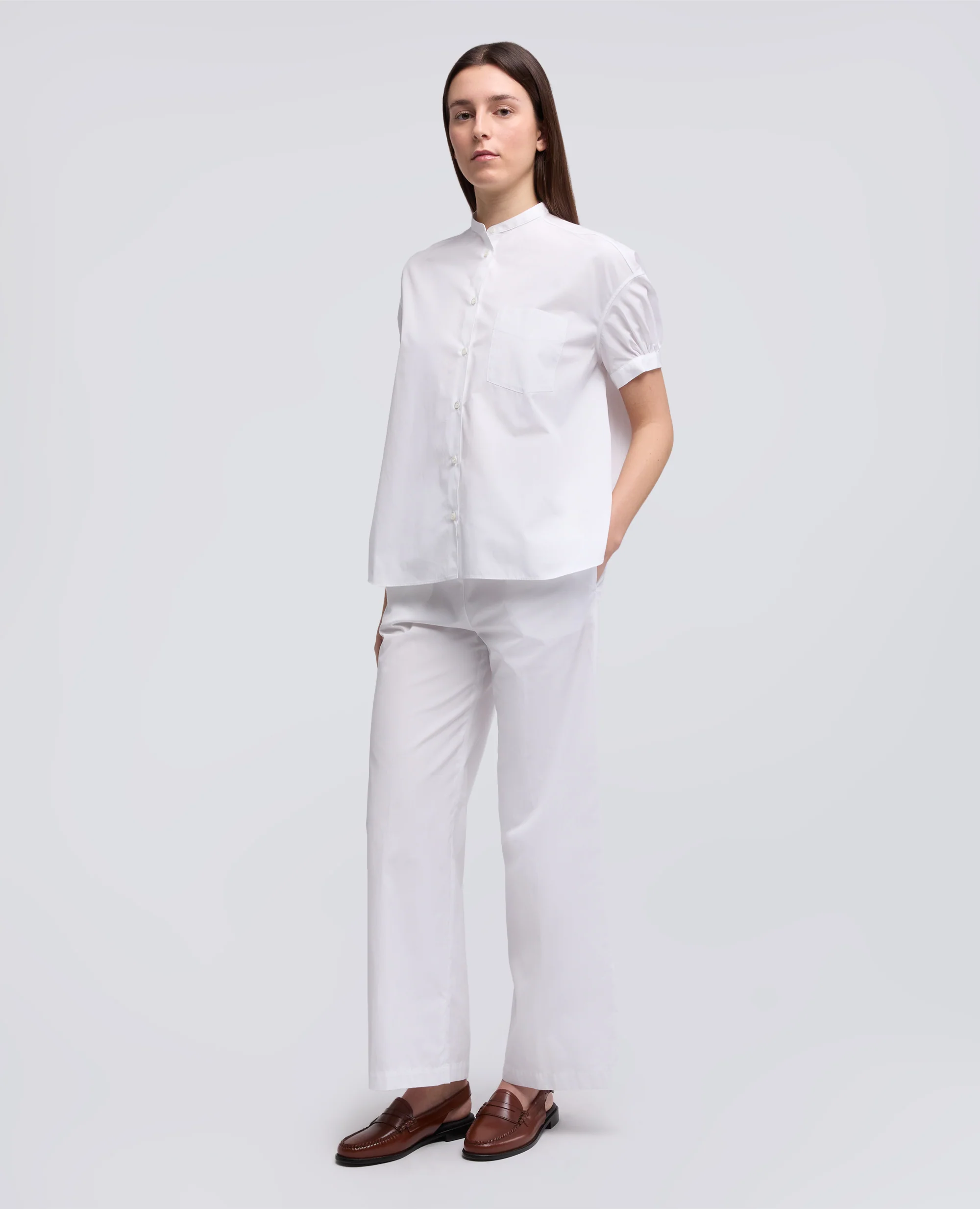 PANTALONE MOD.0128 - BIANCO - Image 2