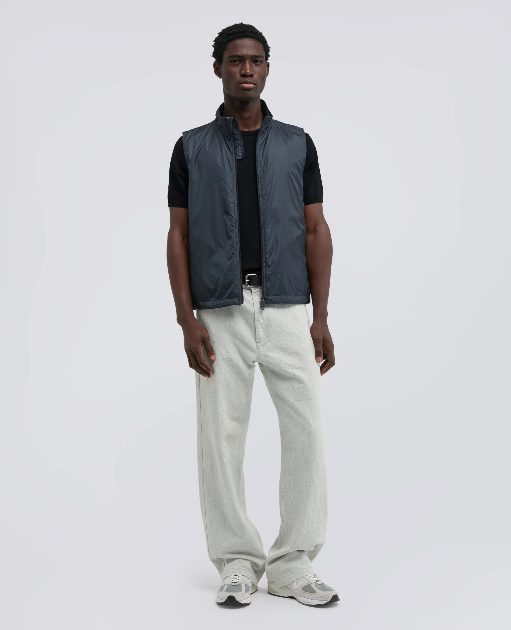 T-SHIRT IN COTONE - NERO - Image 2