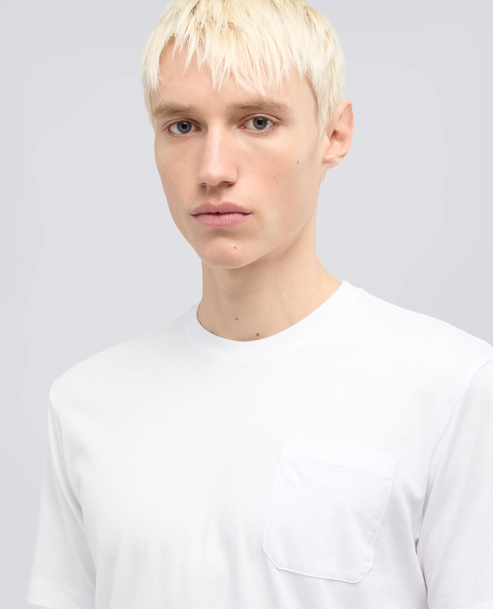 TSHIRT IN JERSEY DI COTONE - BIANCO - Image 4